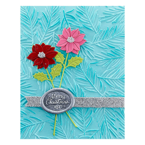 Spellbinders - Evergreen 3D Embossing Folder