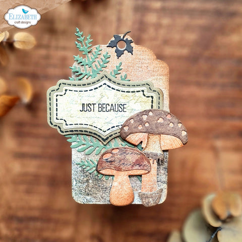 Elizabeth Craft - Layered Labels Stamp