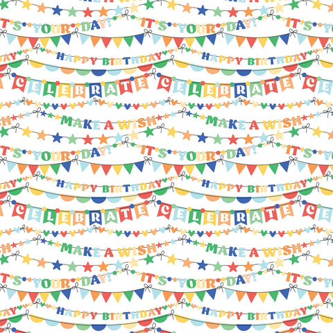 Echo Park 12"x 12" Make a Wish Birthday Boy (Make A Wish) Double-Sided Paper