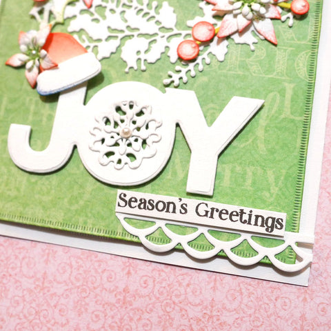 Elizabeth Craft - Seasonal Sentiments Stamp