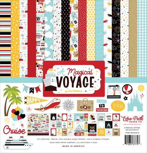 Echo Park 12"x 12" A Magical Voyage Paper Pack