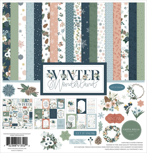 Carta Bella - 12"x 12" Winter Wonderland Paper Pack