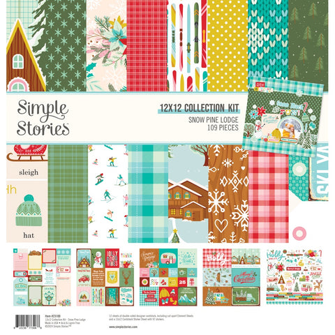 Simple Stories - Snow Lodge Paper Pack