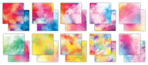 Craft Consortium Pigment Infusions Double-Sided 12"x 12" Paper Pad