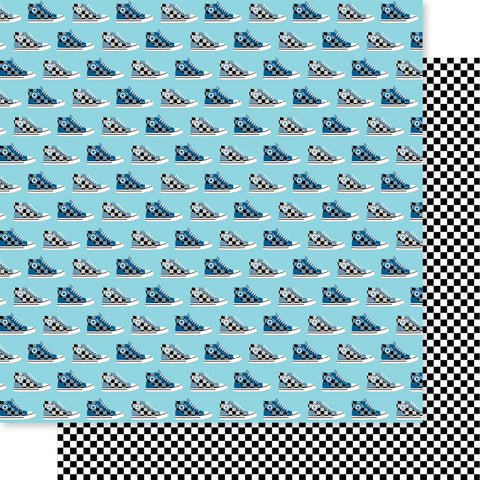 Bella Blvd - 12"x 12" Skater (Teen Vibe Carson Collection) Double-Sided Paper