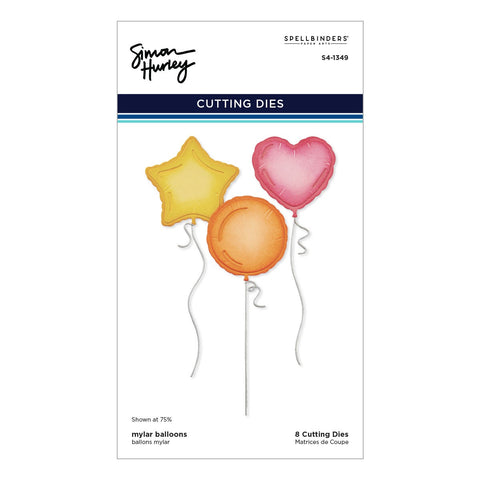 Spellbinders - Mylar Balloons/Birthday Bash Dies by Simon Hurley