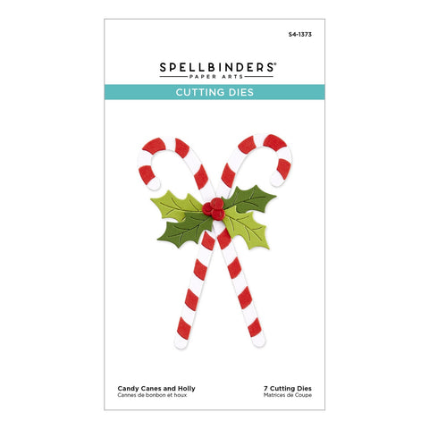 Spellbinders - Candy Canes & Holly Dies