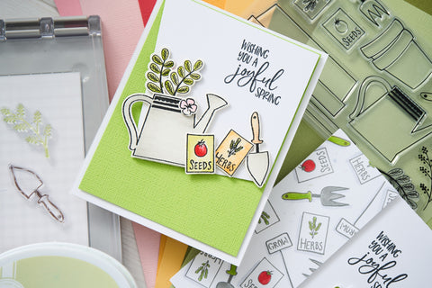 Sizzix/Catherine Pooler - Greenhouse Finds Stamp Set