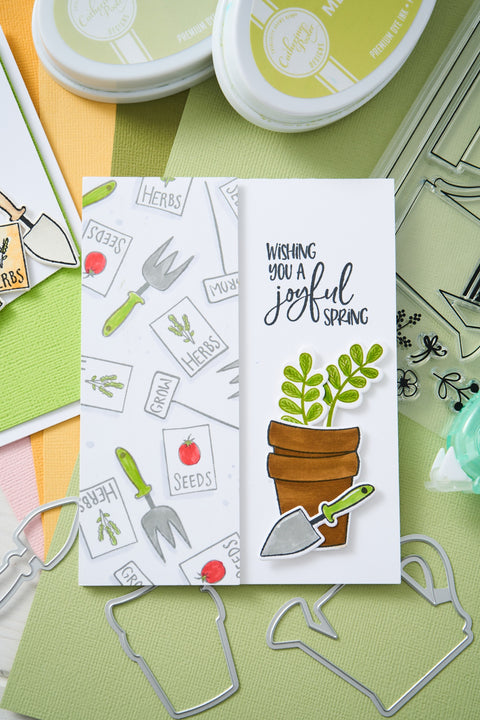 Sizzix/Catherine Pooler - Greenhouse Finds Stamp Set