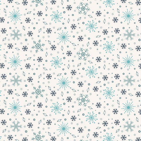 PhotoPlay - 12"x 12" Snowflake (Yeti for Winter) Double-Sided Paper