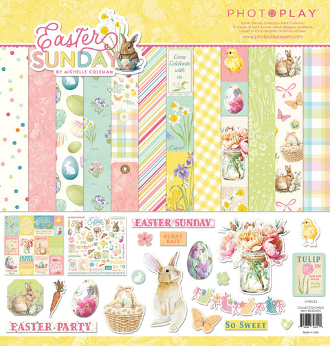 PhotoPlay - 12'x 12" Easter Sunday Paper Pack