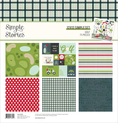 Simple Stories - Golf Collection Paper Pack