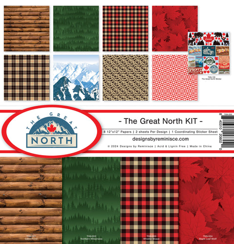 Reminisce - 12"x 12" The Great North Paper Pack