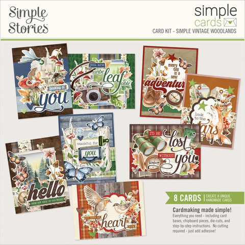 Simple Stories - Vintage Woodlands Card Kit