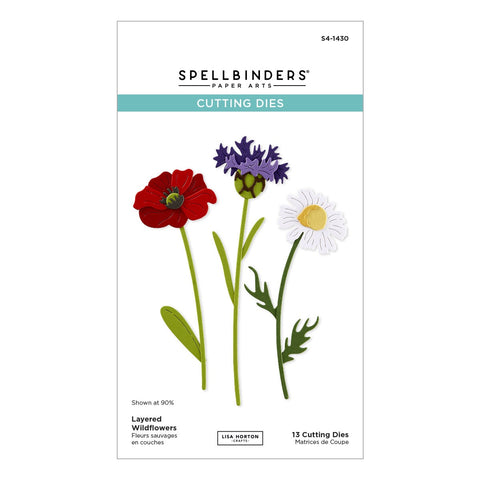 Spellbinders - Layered Wildflowers (Wildflowers Collection) Dies