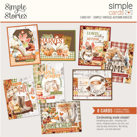 Simple Stories - Simple Vintage Autumn Breeze Card Kit