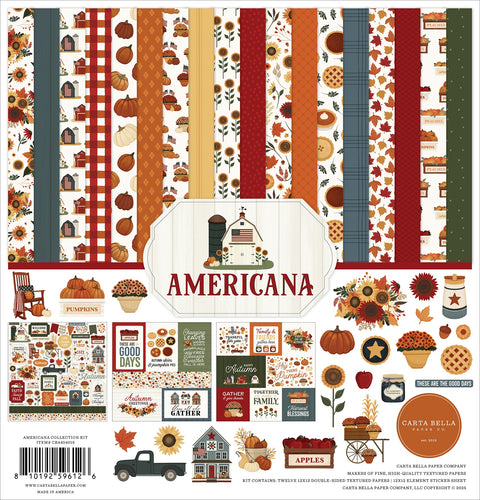 Carta Bella - 12"x 12" Americana Paper Pack