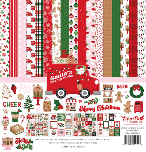 Echo Park - 12"x 12" Santa Christmas Delivery Paper Pack