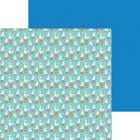 Doodlebug - 12"x 12" Gull Friends (Summer Fun) Double-Sided Paper