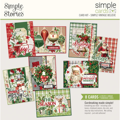 Simple Stories - Simply Vintage Believe Card Kit