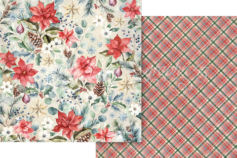 Graphic 45 - 12"x 12" Mistletoe Kisses (Deck the Halls Collection) Double-Sided Paper