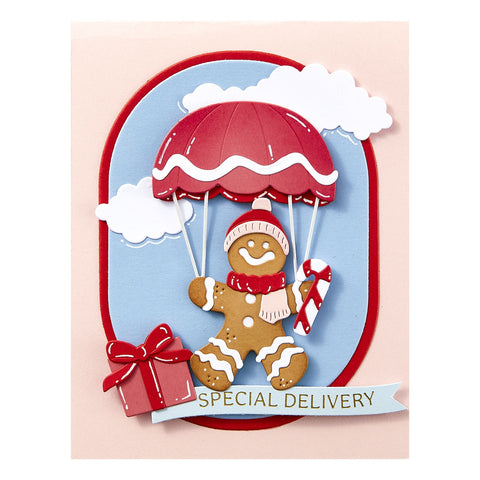Spellbinders - Gingerbread Delivery (Candy Christmas Collection) Dies