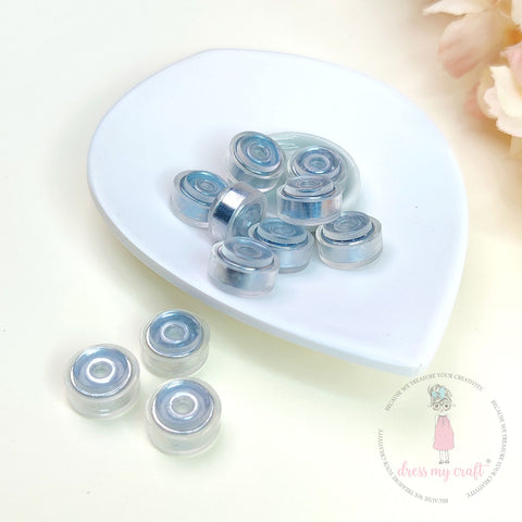 Dress My Craft - Transparent Spinners (12 Pieces)