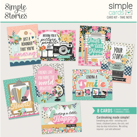 Simple Stories - Simple Vintage Take Note Card Kit