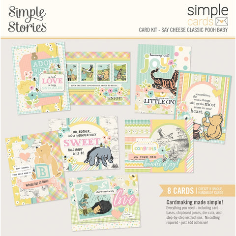 Simple Stories - Simple Vintage Classic Pooh Baby Card Kit