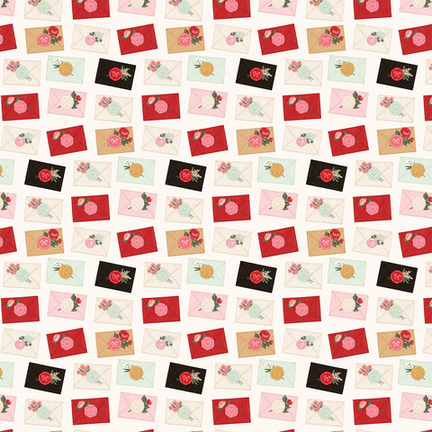 Carta Bella - 12'x 12" Sealed with Love Letters (Be Mine) Double-Sided Paper