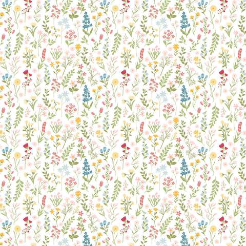 Echo Park - 12"x 12" Sunny Stems (In Full Bloom) Double-Sided Paper