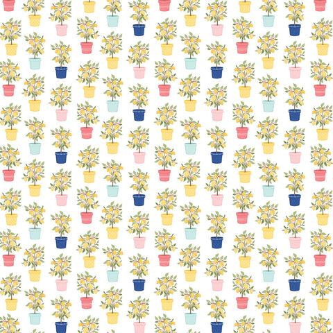 Carta Bella - 12"x 12" Lemon Trees Double-Sided Paper