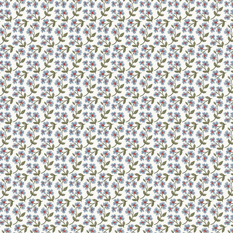Carta Bella - 12'x 12" Summertime Floral (Americana Summer) Double-Sided Paper