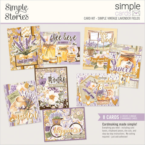 Simple Stories - Simply Vintage Lavender Fields Card Kit