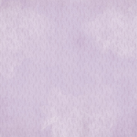 Simple Stories - 12'x 12" Lavender (Lavender Fields) Double-Sided Paper