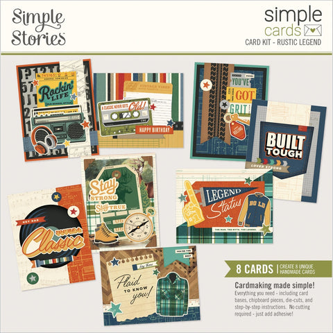 Simple Stories - Rustic Legend Card Kit