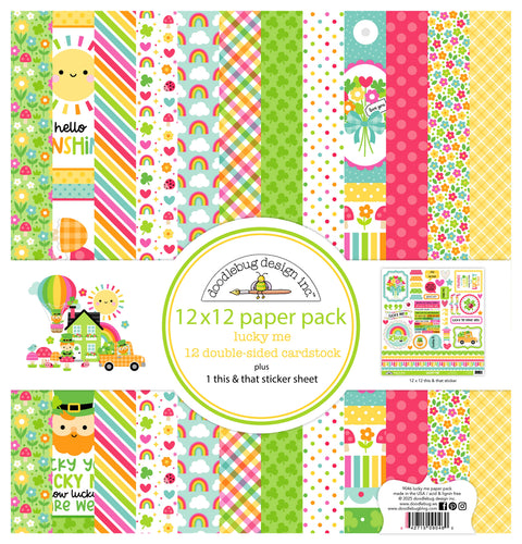 Doodlebug - 12"x 12" Lucky Me Paper Pack