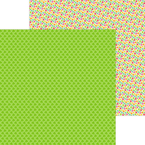 Doodlebug - 12"x 12" Shamrock Wishes (Lucky Me) Double-Sided Paper