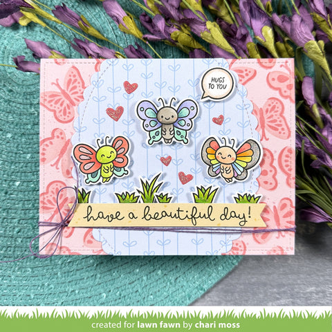 Lawn Fawn - I Like Big Butterflies Dies