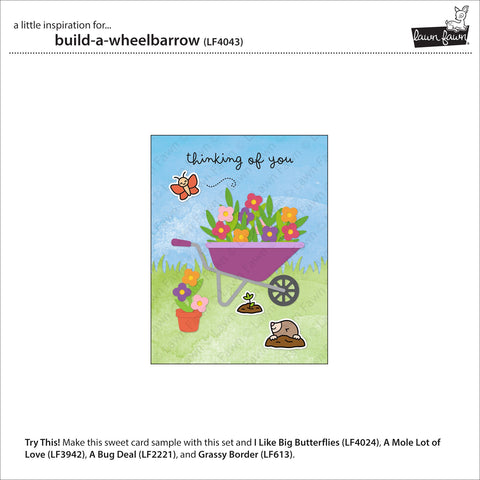 Lawn Fawn - Build-a-Wheelbarrow Dies