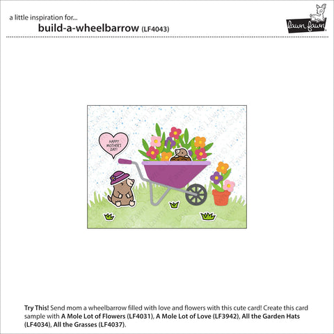 Lawn Fawn - Build-a-Wheelbarrow Dies