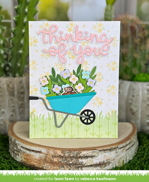 Lawn Fawn - Build-a-Wheelbarrow Dies