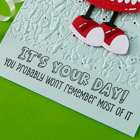 Spellbinders - Birthday Laughs Sentiments Stamp Set