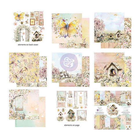Prima - 12"x 12" Among the Wildflowers Paper Pack