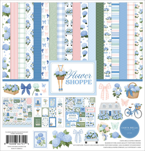 Carta Bella - 12"x 12" Flower Shoppe Paper Pack