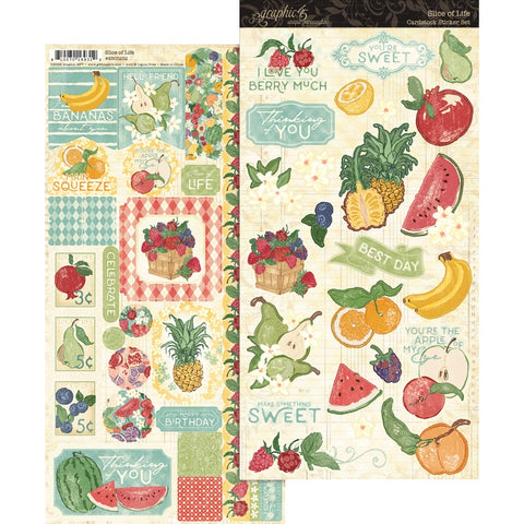 Graphic 45 - Slice of Life Stickers