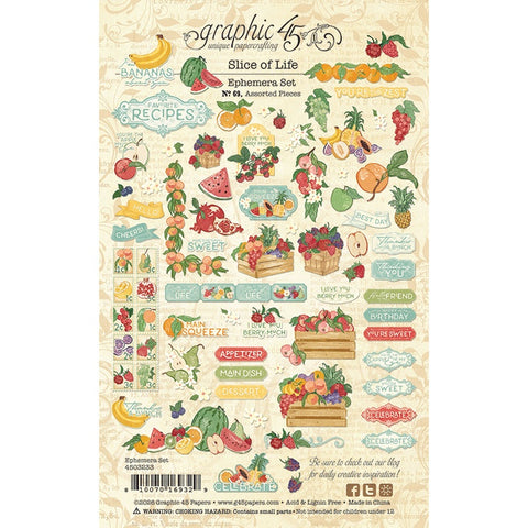 Graphic 45 - Slice of Life Ephemera
