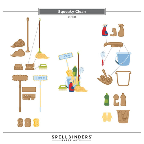 Spellbinders - Squeaky Clean Dies
