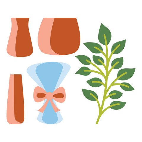 Spellbinders - Containers and Foliage Dies