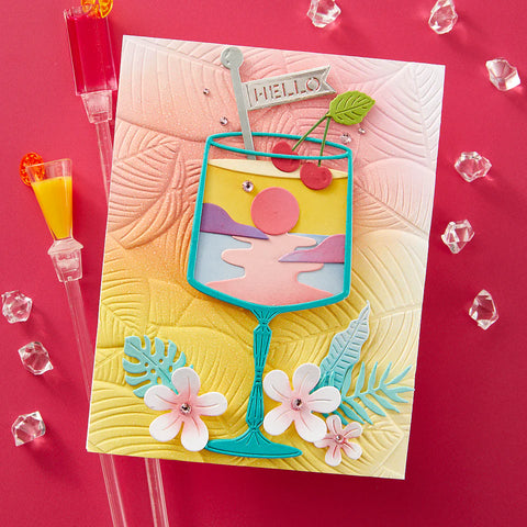 Spellbinders - Tropical Flair (Happy Hour Collection) Die